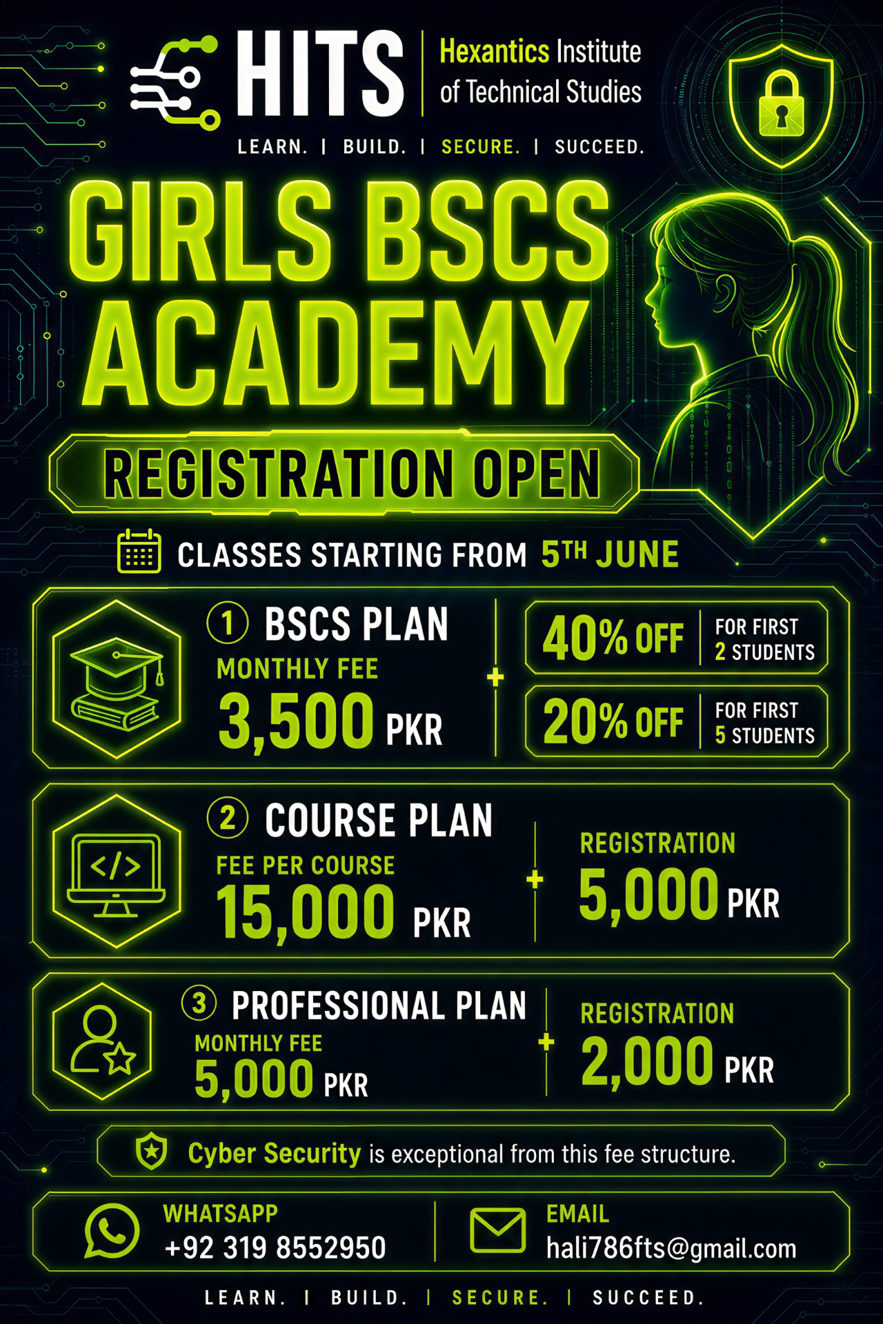 Girls BSCS Academy