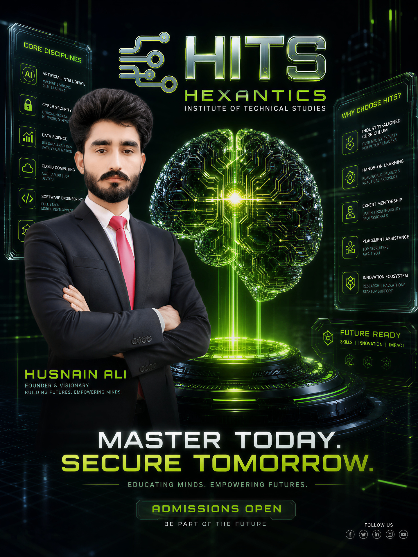 HITS Main Brain Founder Poster