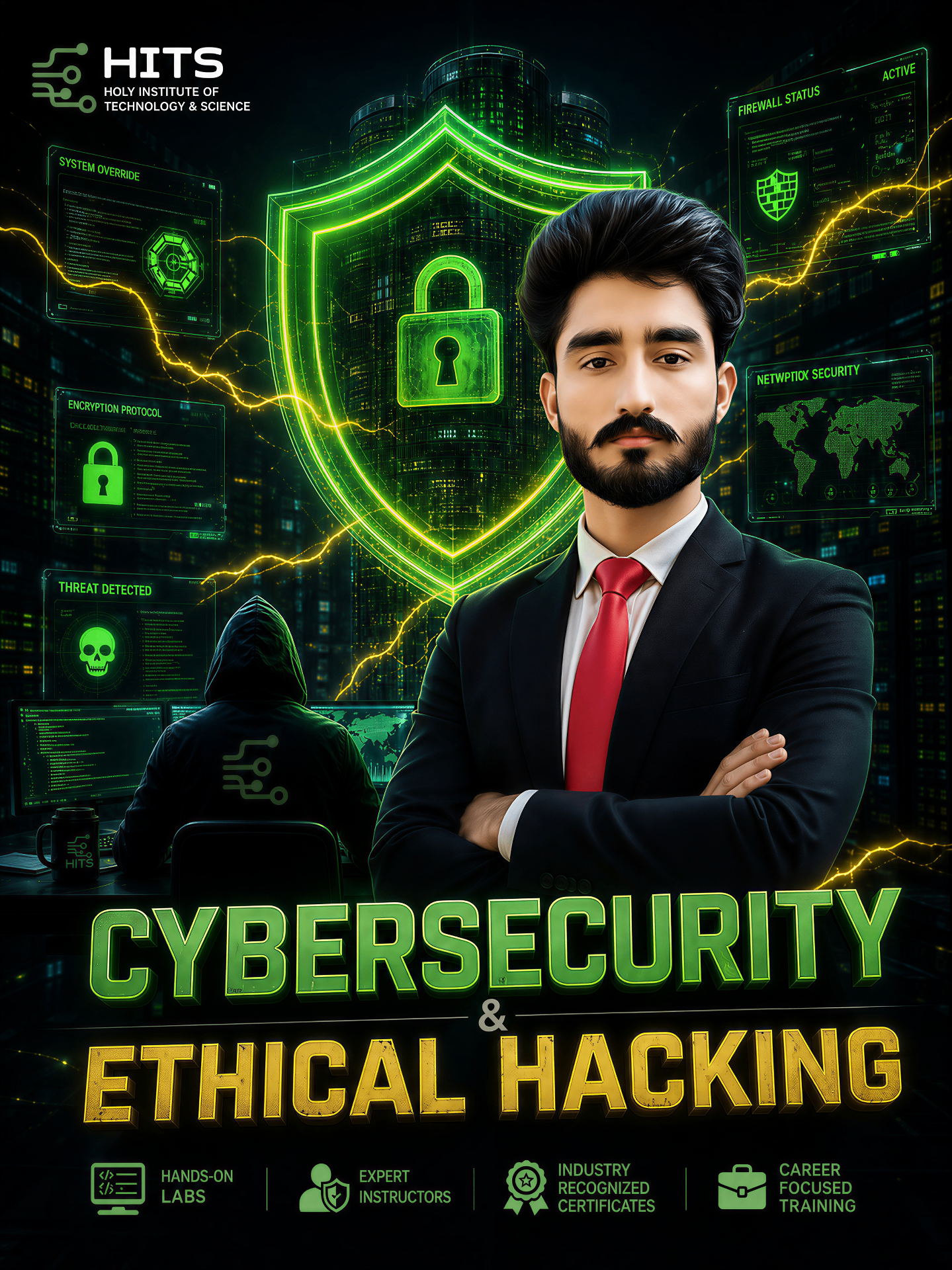 HITS Cybersecurity Founder Poster